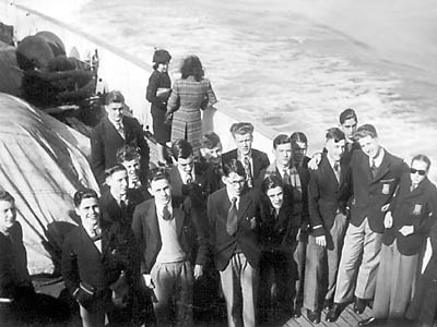 1948 On the Newhaven Ferry